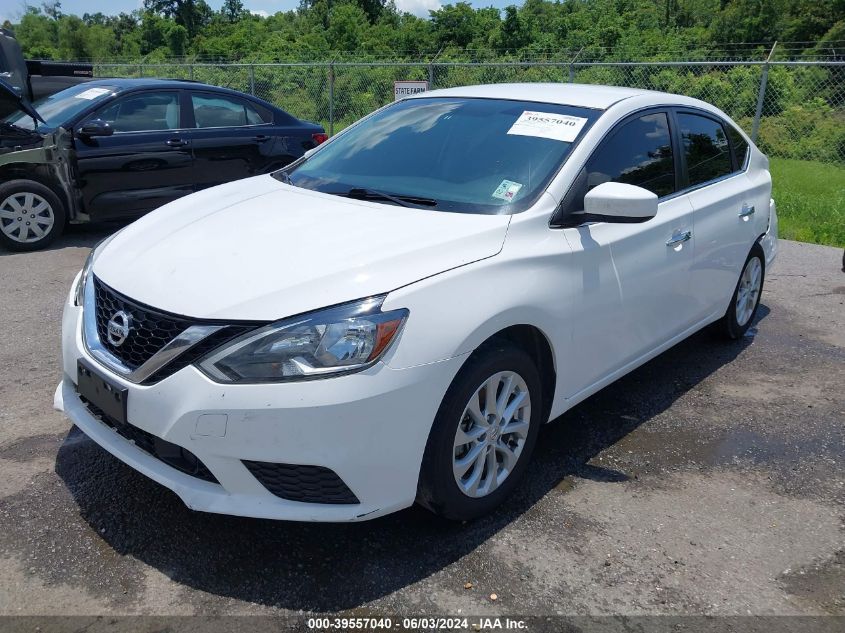VIN 3N1AB7AP1KY407744 2019 NISSAN SENTRA SV