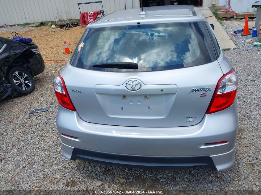 2009 Toyota Matrix S VIN: 2T1KE40E39C019853 Lot: 39557042