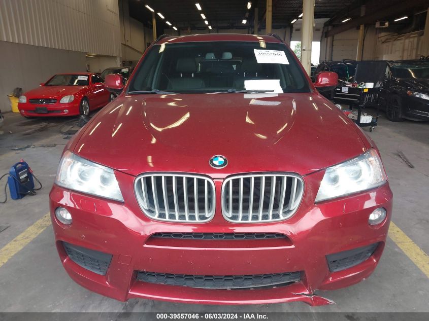 2014 BMW X3 xDrive35I VIN: 5UXWX7C58E0E82165 Lot: 39557046