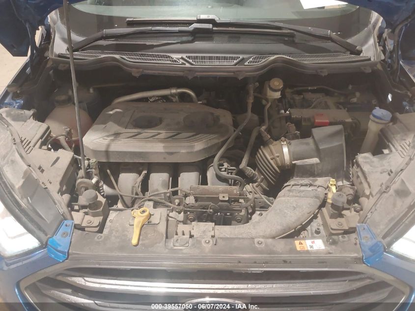 2018 Ford Ecosport Ses VIN: MAJ6P1CL7JC210571 Lot: 39557050