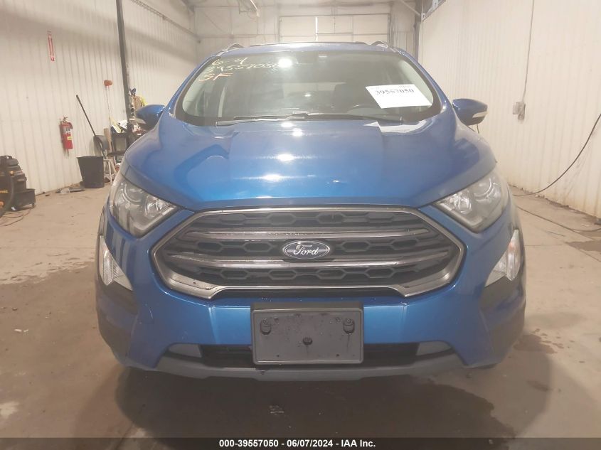 2018 Ford Ecosport Ses VIN: MAJ6P1CL7JC210571 Lot: 39557050