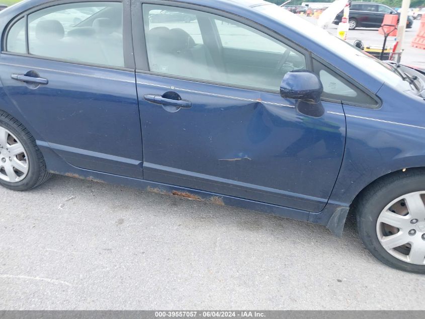 2008 Honda Civic Lx VIN: 1HGFA16508L113491 Lot: 39557057