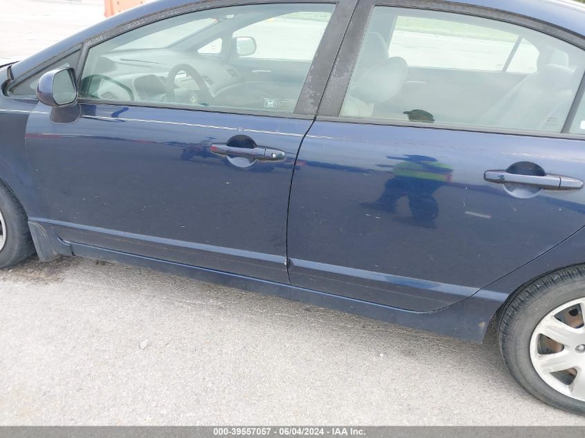 2008 Honda Civic Lx VIN: 1HGFA16508L113491 Lot: 39557057