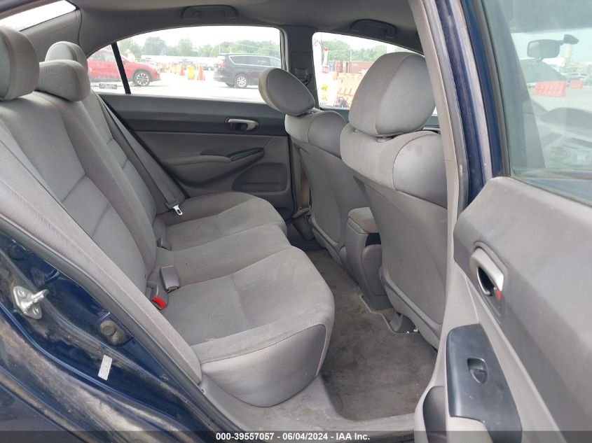 2008 Honda Civic Lx VIN: 1HGFA16508L113491 Lot: 39557057