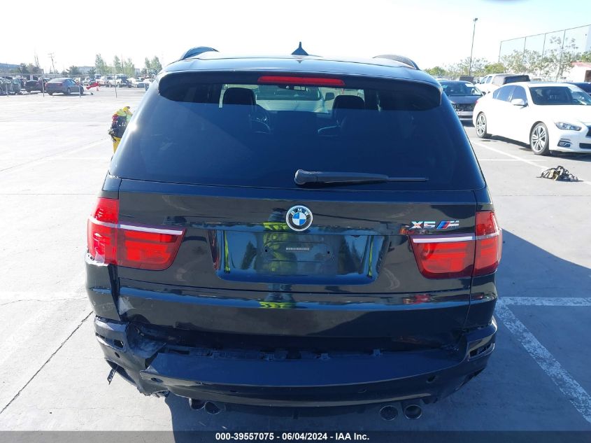 2011 BMW X5 M VIN: 5YMGY0C57BLK27175 Lot: 39557075