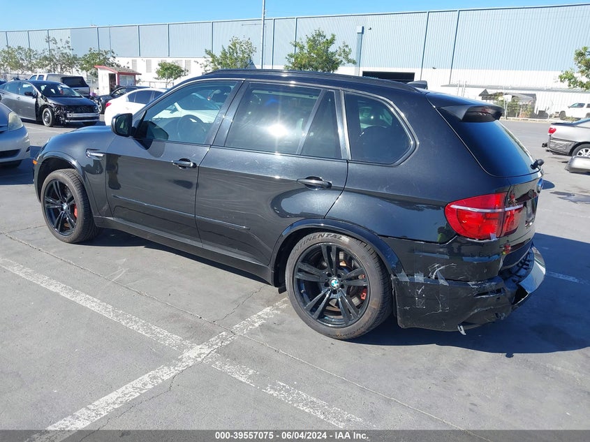 2011 BMW X5 M VIN: 5YMGY0C57BLK27175 Lot: 39557075