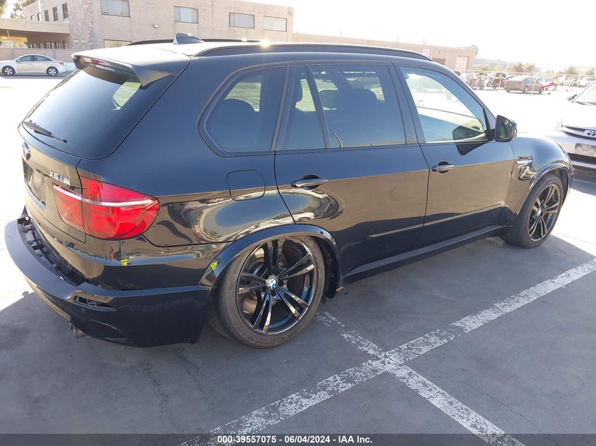 2011 BMW X5 M VIN: 5YMGY0C57BLK27175 Lot: 39557075