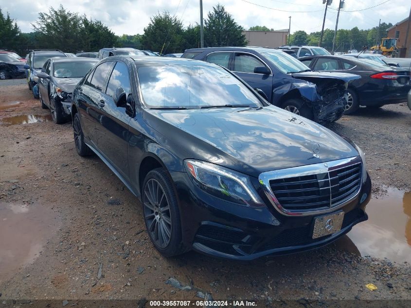 2016 Mercedes-Benz S 550 VIN: WDDUG8CB1GA215423 Lot: 39557087