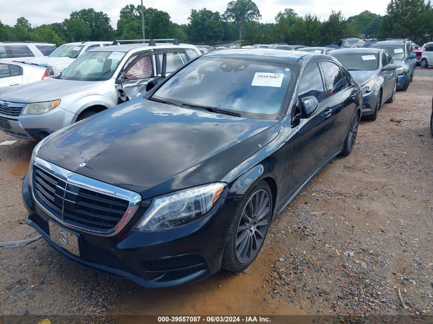 2016 Mercedes-Benz S 550 VIN: WDDUG8CB1GA215423 Lot: 39557087