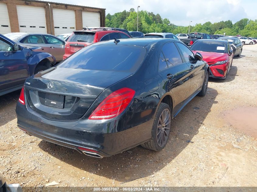 2016 Mercedes-Benz S 550 VIN: WDDUG8CB1GA215423 Lot: 39557087