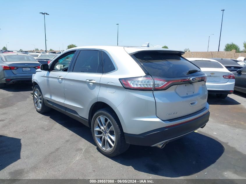 2017 Ford Edge Titanium VIN: 2FMPK3K88HBC55479 Lot: 39557088