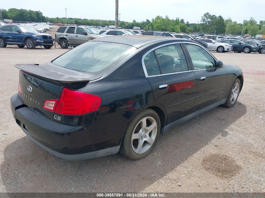 2003 Infiniti G35 Luxury Leather VIN: JNKCV51E23M308207 Lot: 39557091