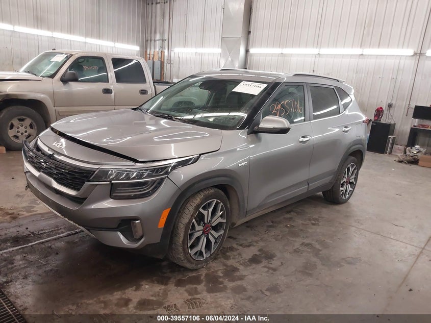 2023 Kia Seltos Sx Turbo VIN: KNDETCA25P7406548 Lot: 39557106