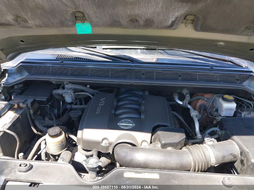 2005 Nissan Armada Se VIN: 5N1AA08A35N718419 Lot: 39557110