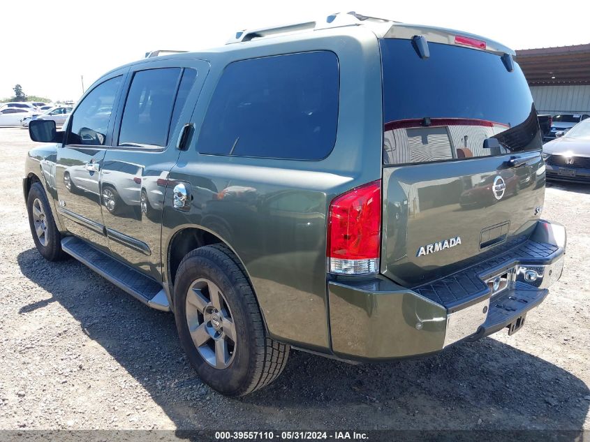 2005 Nissan Armada Se VIN: 5N1AA08A35N718419 Lot: 39557110