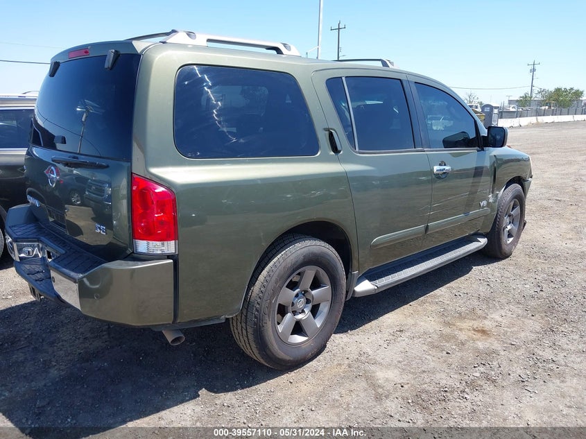 2005 Nissan Armada Se VIN: 5N1AA08A35N718419 Lot: 39557110