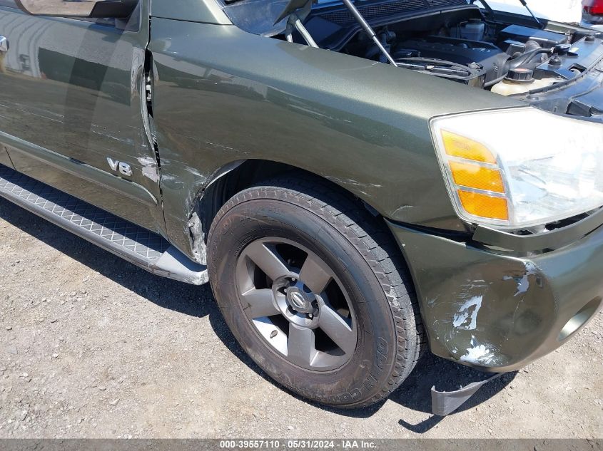 2005 Nissan Armada Se VIN: 5N1AA08A35N718419 Lot: 39557110