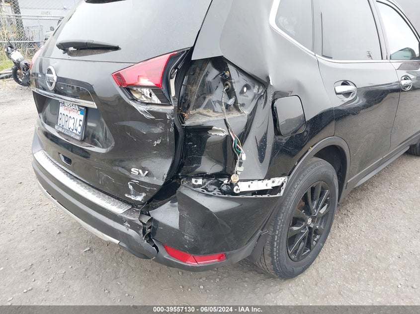 2017 Nissan Rogue Sv VIN: 5N1AT2MT0HC869960 Lot: 39557130