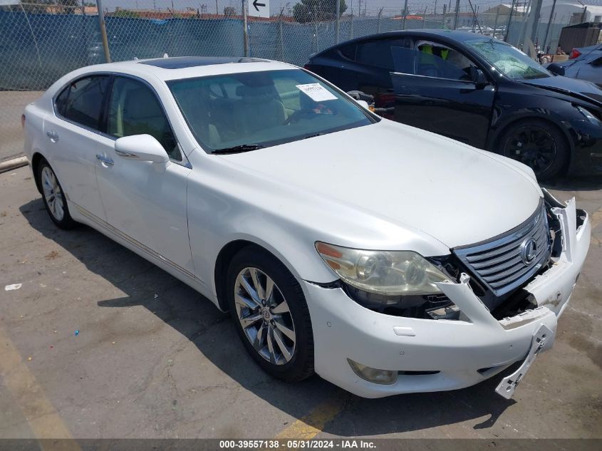 2010 Lexus Ls 460 VIN: JTHBL1EF3A5096440 Lot: 39557138