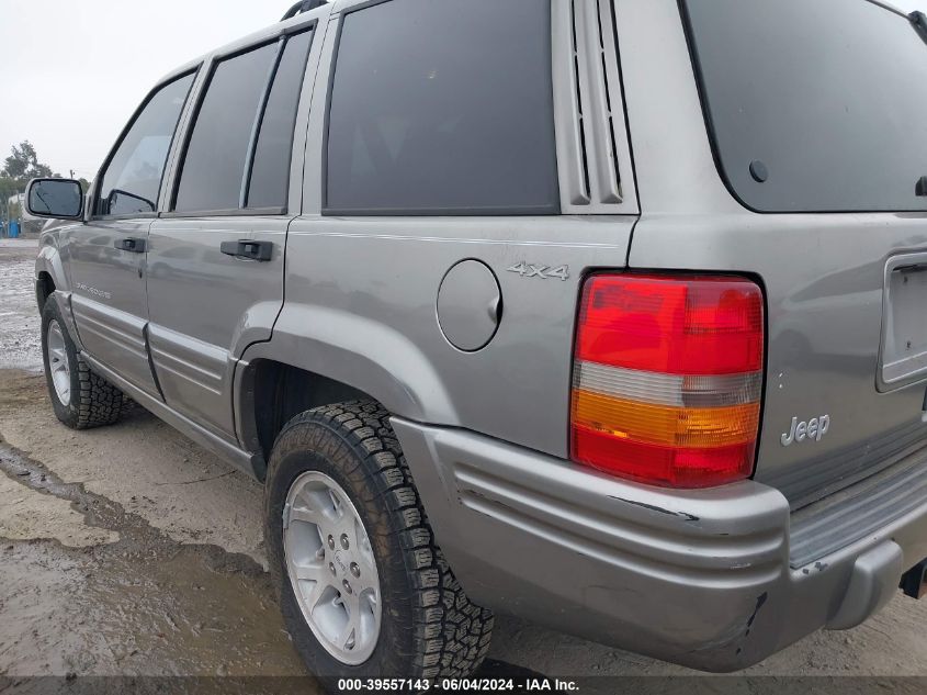 1998 Jeep Grand Cherokee Limited VIN: 1J4GZ78Y0WC277224 Lot: 39557143