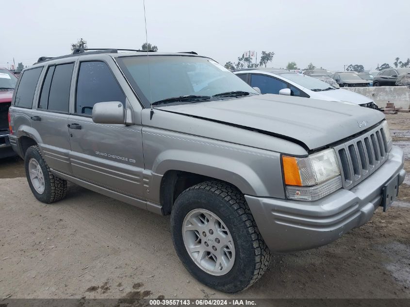 1998 Jeep Grand Cherokee Limited VIN: 1J4GZ78Y0WC277224 Lot: 39557143