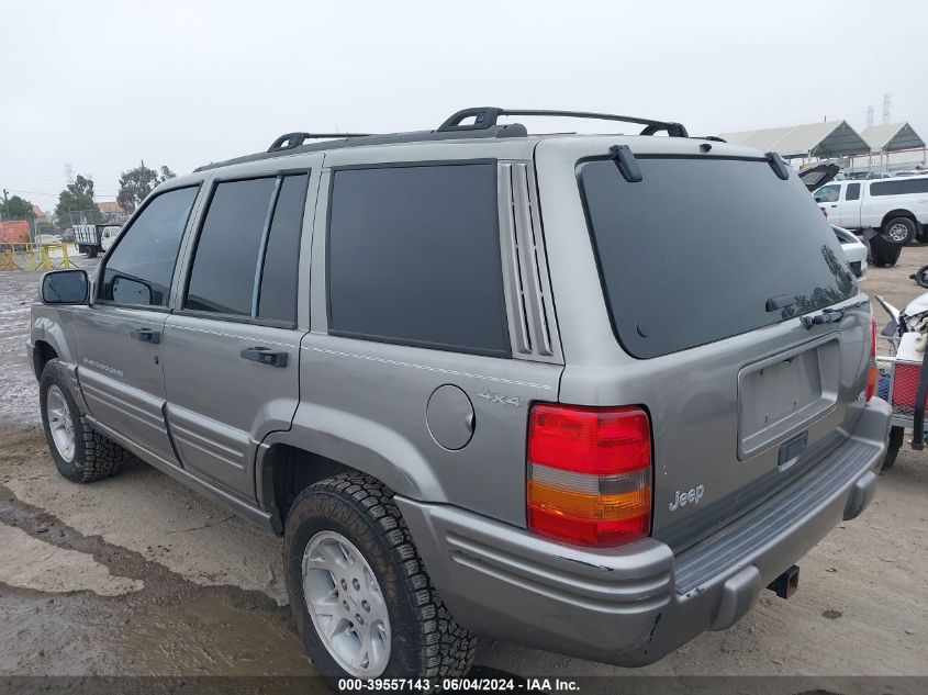 1998 Jeep Grand Cherokee Limited VIN: 1J4GZ78Y0WC277224 Lot: 39557143