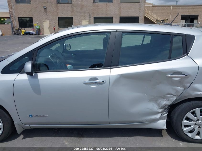 2017 Nissan Leaf S VIN: 1N4BZ0CP0HC303934 Lot: 39557237