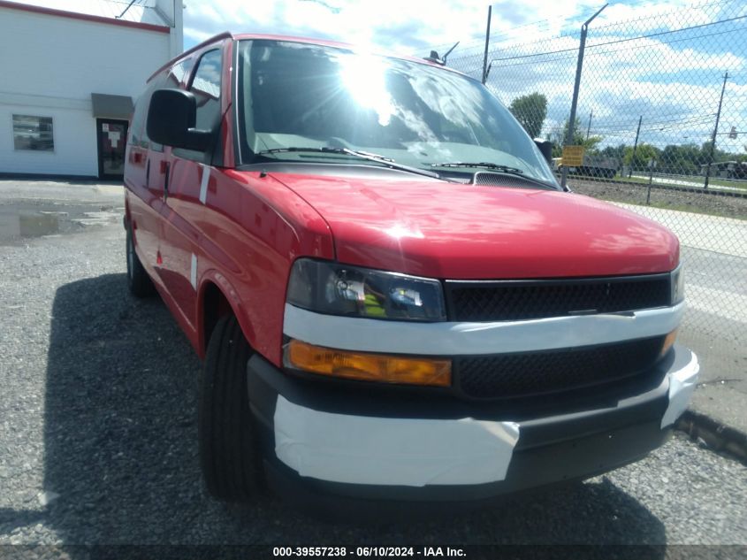 2024 Chevrolet Express Passenger Rwd 2500 Regular Wheelbase Ls VIN: 1GAWGEFP5R1176680 Lot: 39557238