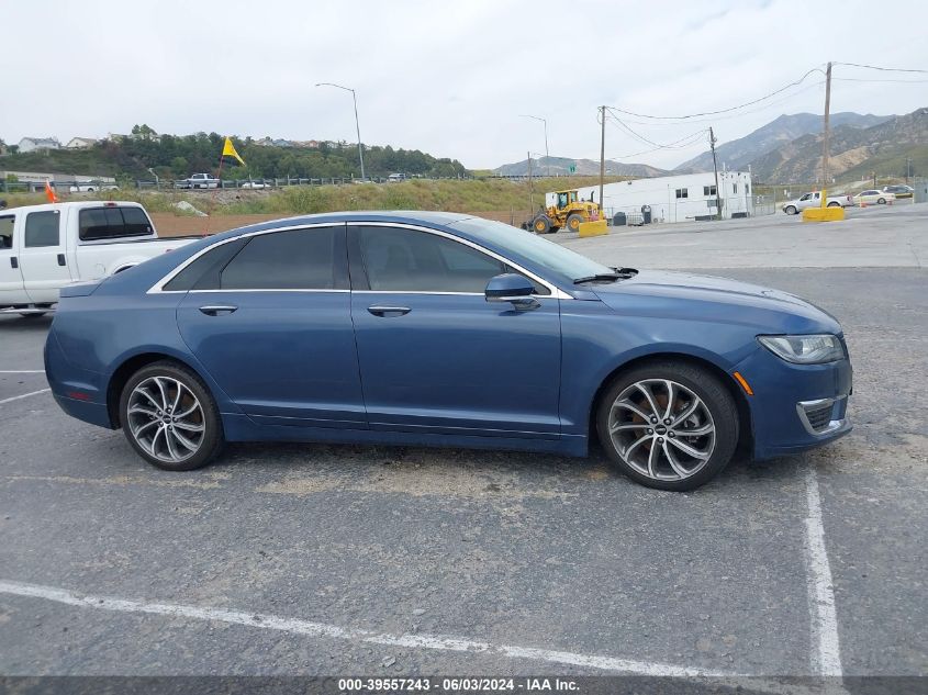 2019 Lincoln Mkz Reserve I VIN: 3LN6L5C92KR614104 Lot: 39557243