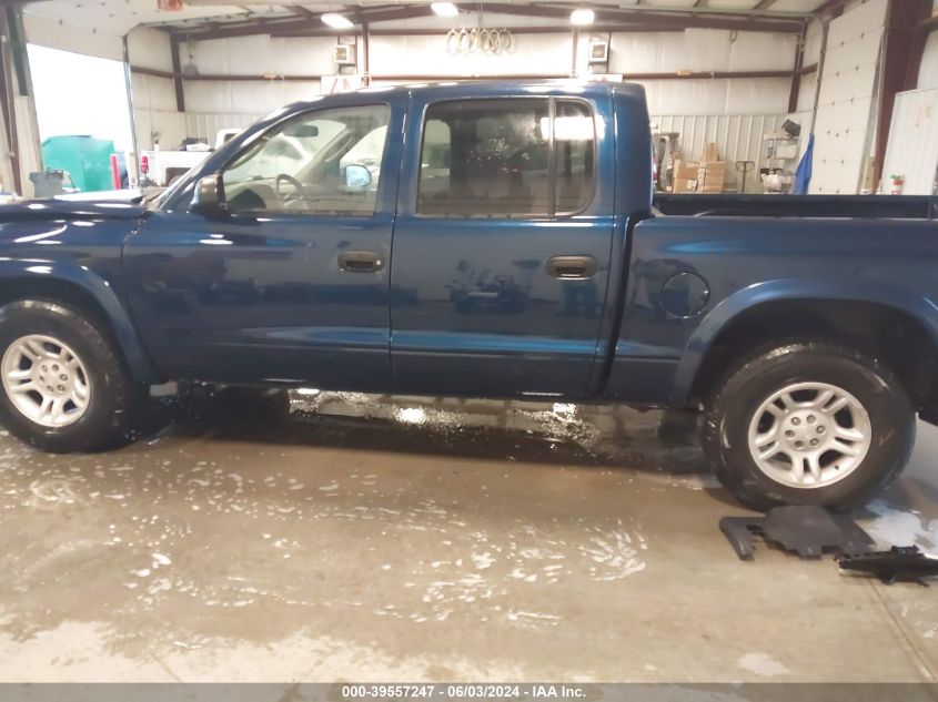 2004 Dodge Dakota Slt VIN: 1D7HL48NX4S584635 Lot: 39557247