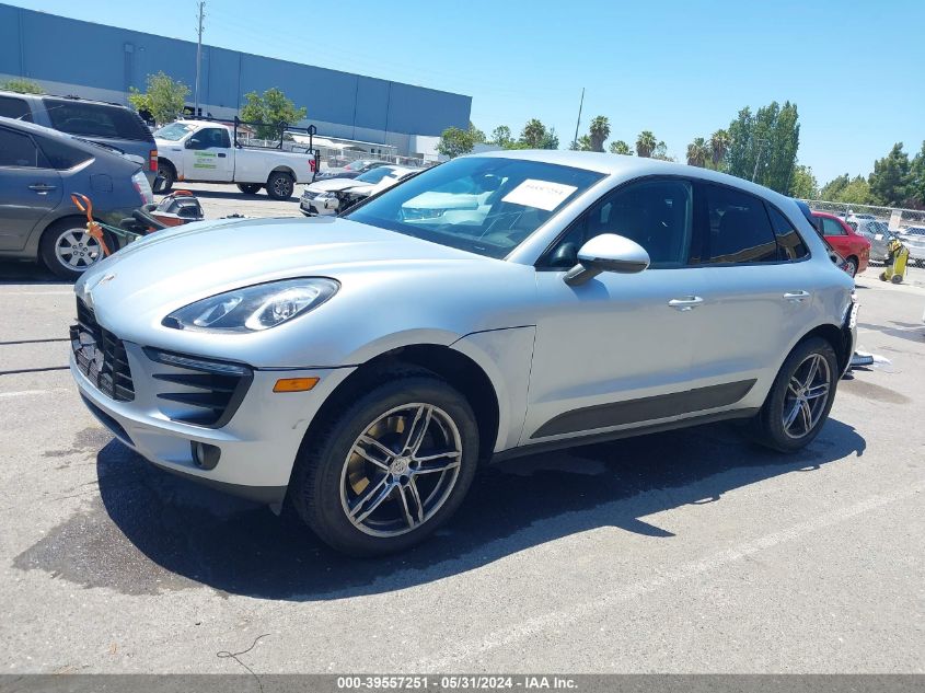 2017 Porsche Macan VIN: WP1AA2A57HLB05165 Lot: 39557251