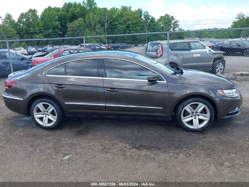 2013 Volkswagen Cc 2.0T Sport VIN: WVWAP7AN8DE510706 Lot: 39557259