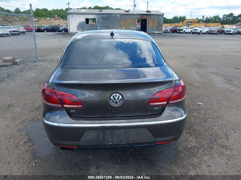 2013 Volkswagen Cc 2.0T Sport VIN: WVWAP7AN8DE510706 Lot: 39557259