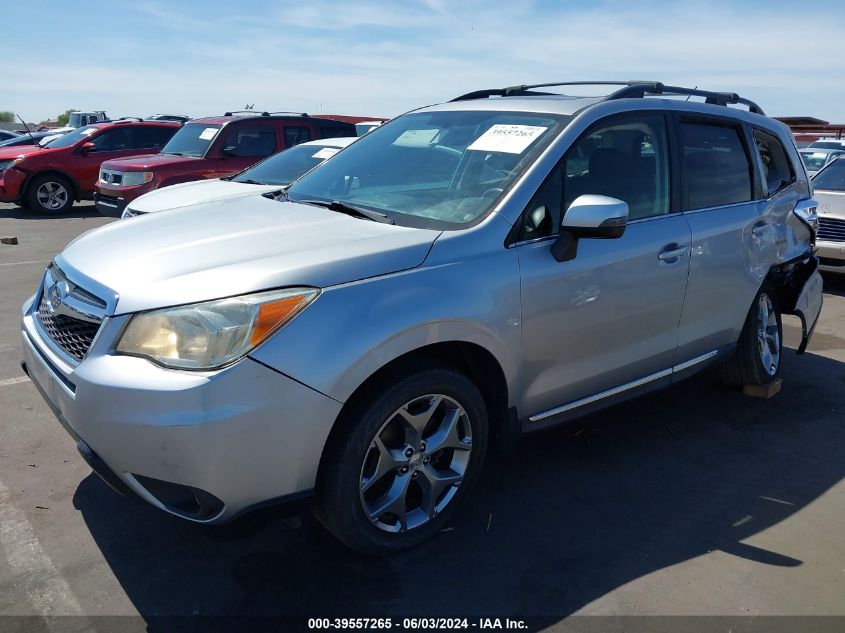 2015 Subaru Forester 2.5I Touring VIN: JF2SJAUC1FH451577 Lot: 39557265