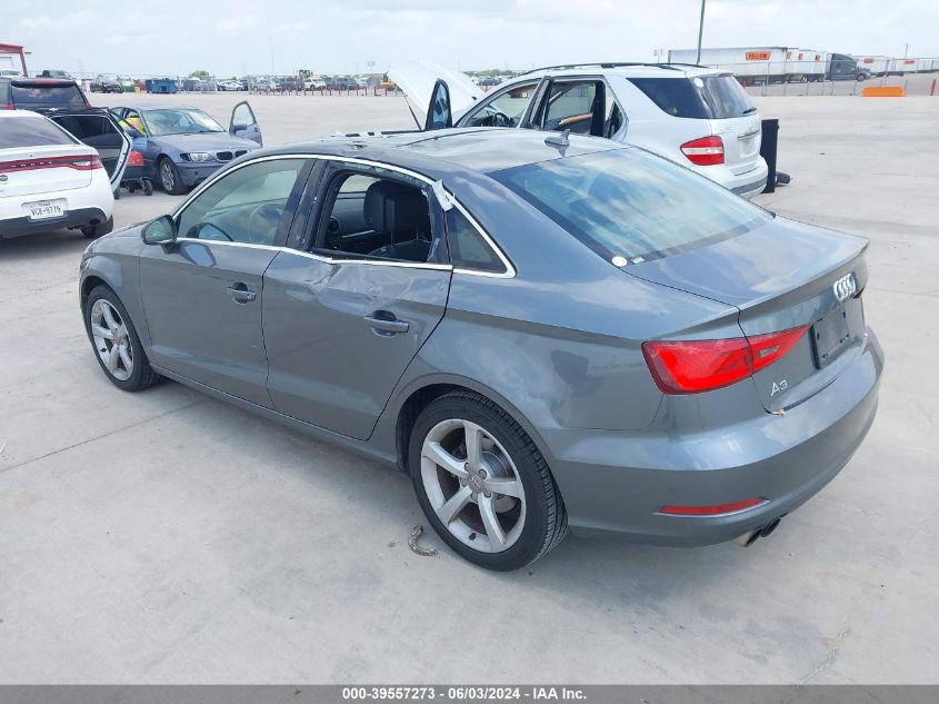 2015 Audi A3 1.8T Premium VIN: WAUACGFF6F1026943 Lot: 39557273