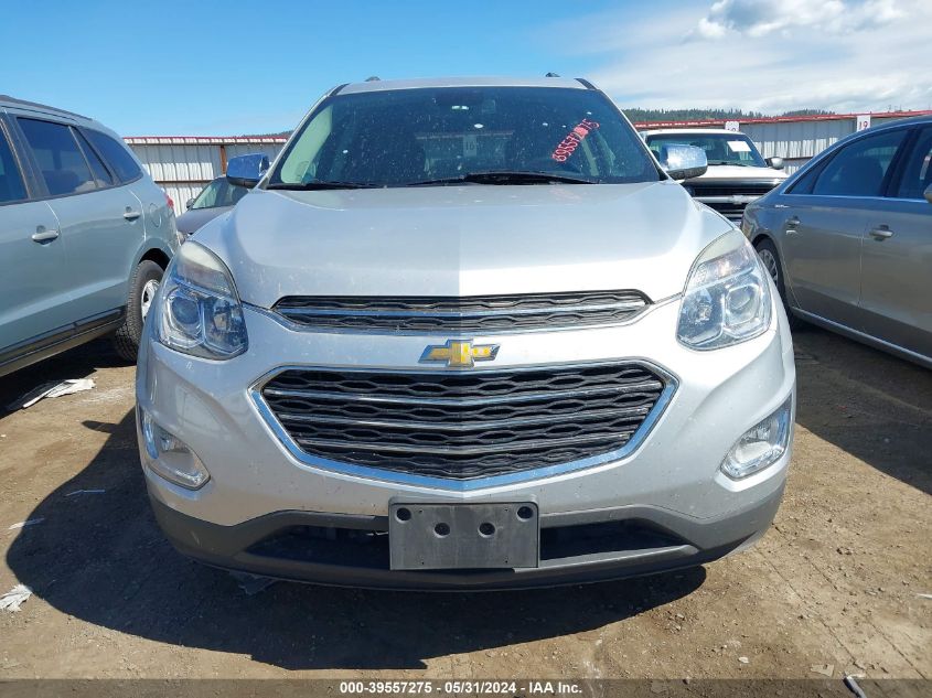 2016 Chevrolet Equinox Ltz VIN: 2GNFLGEK4G6194268 Lot: 39557275