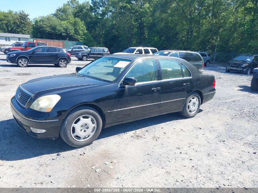 2002 Lexus Ls 430 VIN: JTHBN30F520079263 Lot: 39557285