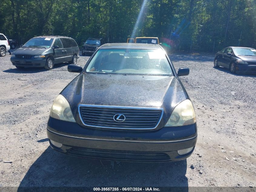 2002 Lexus Ls 430 VIN: JTHBN30F520079263 Lot: 39557285