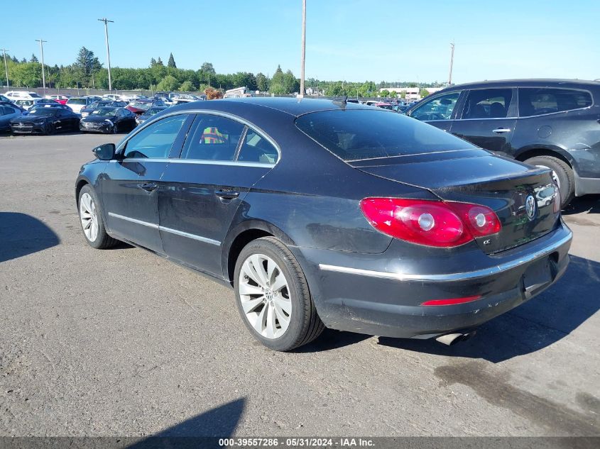 2011 Volkswagen Cc Sport VIN: WVWMP7AN4BE711822 Lot: 39557286