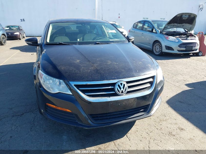 2011 Volkswagen Cc Sport VIN: WVWMP7AN4BE711822 Lot: 39557286