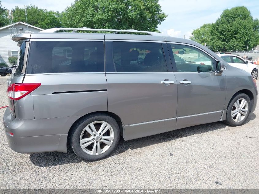 2013 Nissan Quest Sl VIN: JN8AE2KP3D9060727 Lot: 39557299