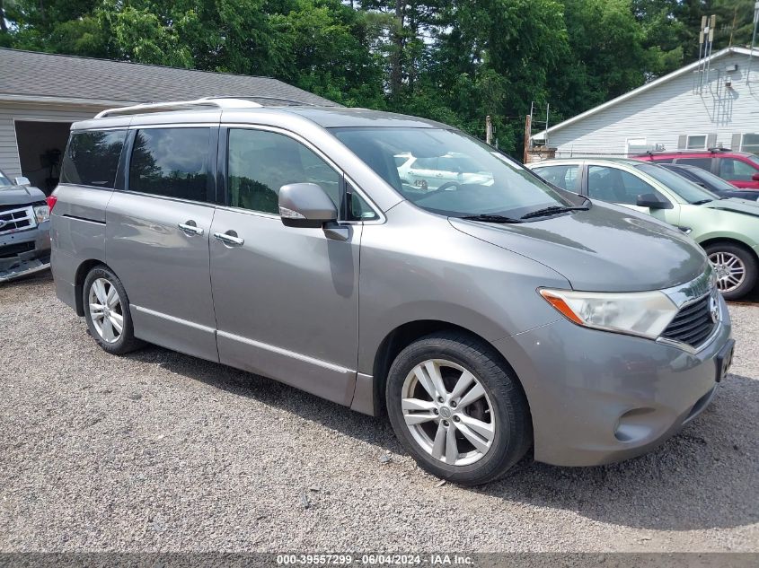 2013 Nissan Quest Sl VIN: JN8AE2KP3D9060727 Lot: 39557299