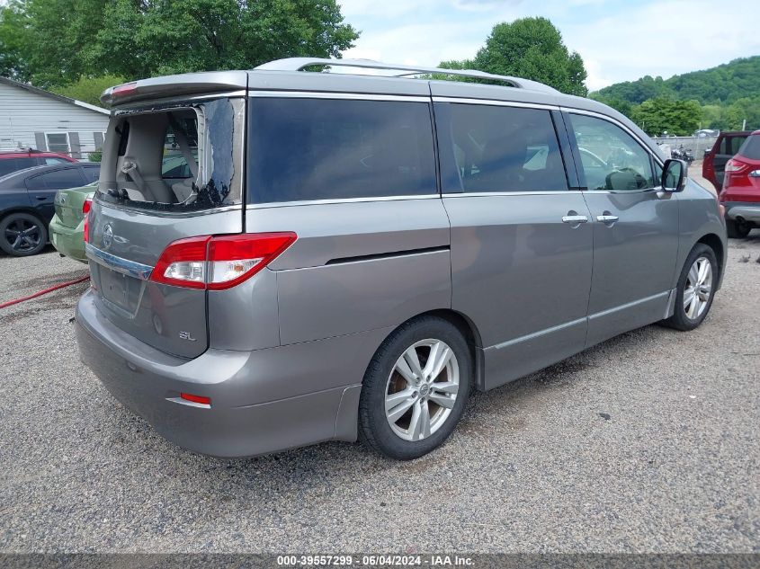 2013 Nissan Quest Sl VIN: JN8AE2KP3D9060727 Lot: 39557299