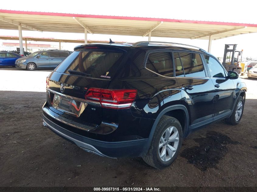 2018 Volkswagen Atlas 3.6L V6 Se/3.6L V6 Se W/Technology VIN: 1V2DR2CAXJC529056 Lot: 39557315