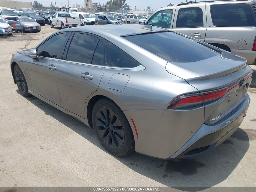 2022 Toyota Mirai Xle VIN: JTDAAAAA3NA005015 Lot: 39557322