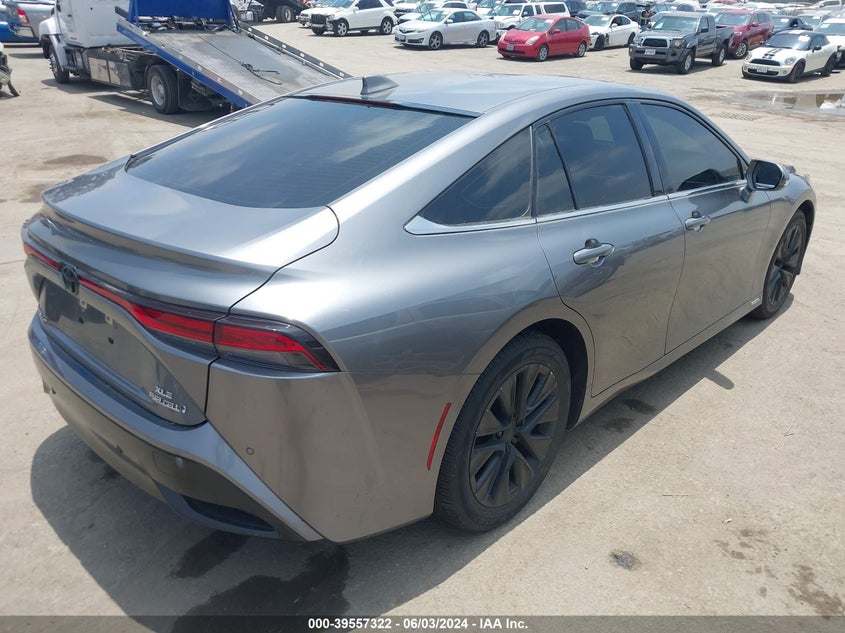 2022 Toyota Mirai Xle VIN: JTDAAAAA3NA005015 Lot: 39557322