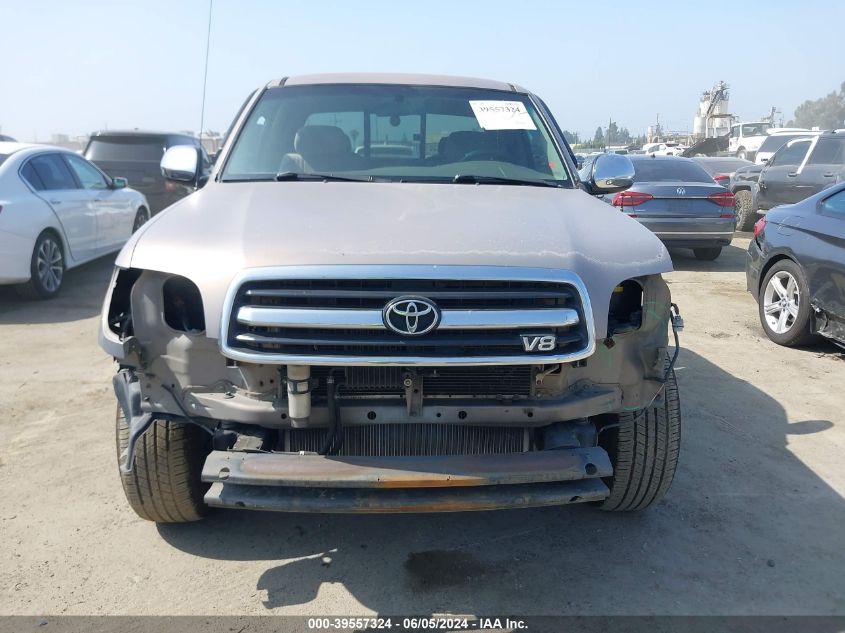 2000 Toyota Tundra Sr5 V8 VIN: 5TBRT3415YS050610 Lot: 39557324