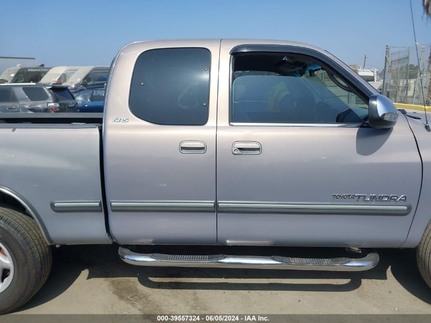 2000 Toyota Tundra Sr5 V8 VIN: 5TBRT3415YS050610 Lot: 39557324
