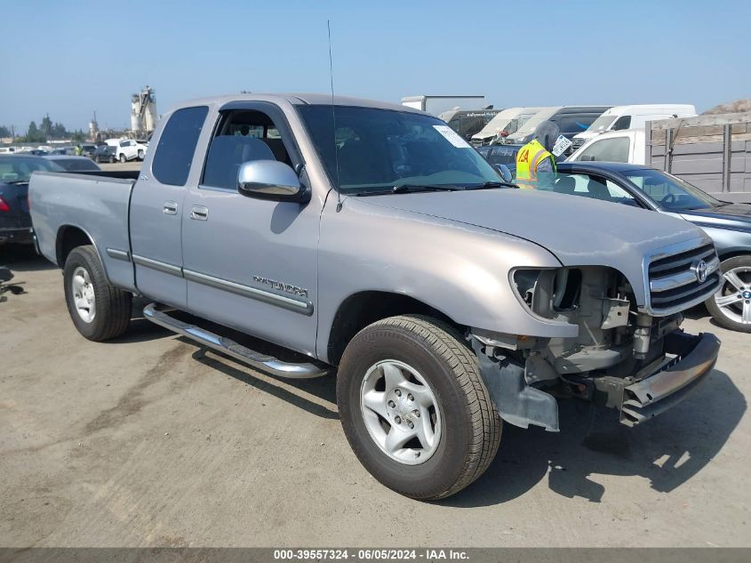 2000 Toyota Tundra Sr5 V8 VIN: 5TBRT3415YS050610 Lot: 39557324