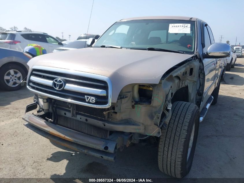 2000 Toyota Tundra Sr5 V8 VIN: 5TBRT3415YS050610 Lot: 39557324
